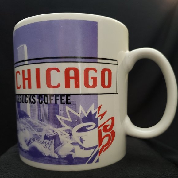 1999 City Mug Chicago Starbucks 20oz - Picture 1 of 7